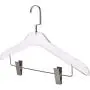 5pcs Round Top Clear Acrylic Skirt Pant Hangers with bar and Clips for women, Stylish Clothes Hanger with Silver Hooks - Coat Hanger for Dress, Suit - Closet Organizer Adult Hangers - Cloth Hangers 5pcs Round Top Clear Acrylic Skirt Pant Hangers with bar and Clips for women, Stylish Clothes Hanger with Silver Hooks - Coat Hanger for Dress, Suit - Closet Organizer Adult Hangers - Cloth Hangers