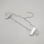 12inch Silver Aluminum Laundry Wire Clothes Shirt Coat Suit Hangers with Notches and Removable Clips 12inch Silver Aluminum Laundry Wire Clothes Shirt Coat Suit Hangers with Notches and Removable Clips