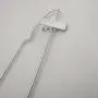 15inch Silver Aluminum Laundry Wire Clothes Shirt Coat Suit Hangers with Notches and Removable Clips 15inch Silver Aluminum Laundry Wire Clothes Shirt Coat Suit Hangers with Notches and Removable Clips