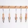 10 Pcs Beech Wood Travel Hangers with Clips - Portable Folding Clothes Hangers Travel Accessories Foldable Clothes Drying Rack for Travel 10 Pcs Beech Wood Travel Hangers with Clips - Portable Folding Clothes Hangers Travel Accessories Foldable Clothes Drying Rack for Travel