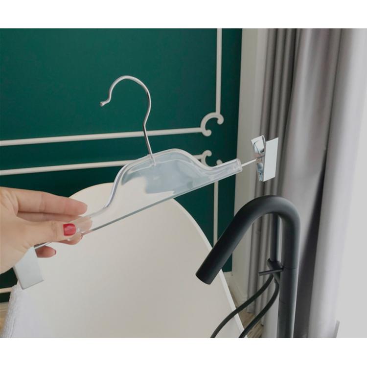 Completely Clear Acrylic Hangers  Space Saving Invisible Hangers