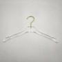 5pcs 30cm length Quality Acrylic Clear Hangers for Kids, Made of Clear Acrylic for a Luxurious Look and Feel with Swivel Hook (Shirt)