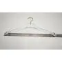 5pcs 38cm length Quality Acrylic Clear Hangers, Made of Clear Acrylic for a Luxurious Look and Feel with Swivel Hook (Shirt) 5pcs 38cm length Quality Acrylic Clear Hangers, Made of Clear Acrylic for a Luxurious Look and Feel with Swivel Hook (Shirt)