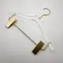 5pcs 30cm length Quality Acrylic Clear Hangers with metal bar and clips for Kids, Made of Clear Acrylic for a Luxurious Look and Feel with Swivel Hook (Shirt) 5pcs 30cm length Quality Acrylic Clear Hangers with metal bar and clips for Kids, Made of Clear Acrylic for a Luxurious Look and Feel with Swivel Hook (Shirt)
