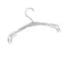 Clear Junior Top, Small 11 inch Space Saving Teen Notches Hook (Set of 100) Plastic Kids Hanger Clear Junior Top, Small 11 inch Space Saving Teen Notches Hook (Set of 100) Plastic Kids Hanger