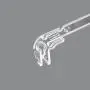 Clear Junior Top, Small 11 inch Space Saving Teen Notches Hook (Set of 100) Plastic Kids Hanger Clear Junior Top, Small 11 inch Space Saving Teen Notches Hook (Set of 100) Plastic Kids Hanger