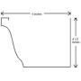 6 inch Premium Quick Screw gutter hanger with clip 50 pack