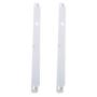 Dreld 240365401 & 240356501 Refrigerator Meat Pan Deli Drawer Hangers (Left & Right), Replaces 891216 AH430126 AP2116127 891310, Compatible with Electrolux Frigidaire Gibson Kelvinator