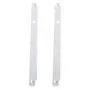 Dreld 240365401 & 240356501 Refrigerator Meat Pan Deli Drawer Hangers (Left & Right), Replaces 891216 AH430126 AP2116127 891310, Compatible with Electrolux Frigidaire Gibson Kelvinator