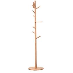 Y.H.Valuable Coat Racks Creative Coat Stand Modern Clothes Rack Wooden Floor Hanger Simple Hat Coat Rack Clothes Tree Office Bedroom Living Room Hall Entryway Entryway Furniture