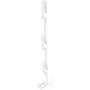 HANGERWORLD 60 White 5.7inch Plastic Space Saving Multi-Hang Coat Clothes Garment Hanger Connector Hooks
