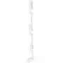 HANGERWORLD 60 White 5.7inch Plastic Space Saving Multi-Hang Coat Clothes Garment Hanger Connector Hooks