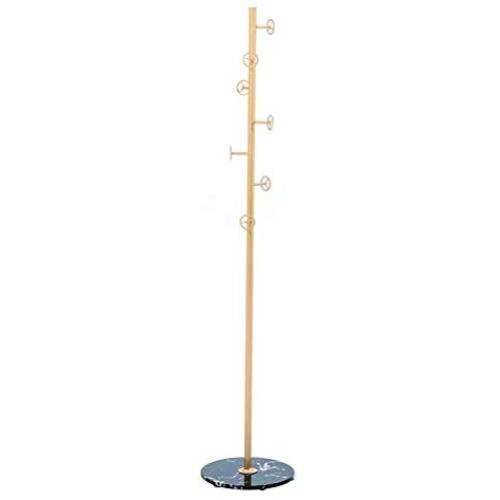Q_Entryway Furniture Simple Modern Coat Rack Floor Creative Hanger Marble Metal Clothes Rack Nordic Bedroom Living Room Floor Hanger Hall Trees