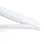 Nature Smile Premium Solid Lotus Wooden Suit Hangers, 16 Pack - Wood Suit Coat Clothes Hanger, White Color Finished with Non-slip Bar