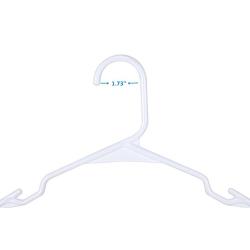 SMART ONYE Pack of 50 Best Standard Premium Plastic Hangers -White