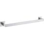 Bath Towel Bar 23.74", Suyar SUS304 Stainless Steel Bathroom Single Towel Holder, Shower Coat Pants Clothes Hanger, Hand Towel Rack for Wall, Brushed Nickel