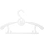 shengyuze Children Clothes Hanger, 5Pcs Extendable Children Kids Clothes Hanger Baby Trousers Drying Holder Rack - Beige