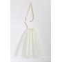 IVORY AND GOLD BALLET-BOW HANGER-HAIR CLIP HOLDER-ORGANIZER