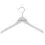 LOVIVER Six Names White Wood Dress Hanger Wedding Party Gift Wedding Dress Hanger