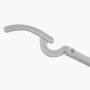 WZP Hanger Folding Hanger Household Clothes Rack,Travel Convenient Clothes Hanger Multi-Purpose Plastic Hanger Plastic/Gray / 42.3CM