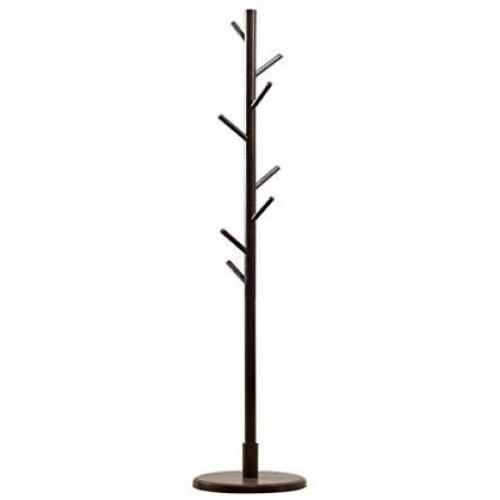 YMJQB Wooden Coat Rack Stand Hooks Clothes Stand Tree Stylish Wooden Hat Coat Rail Stand Rack Clothes Jacket Storage Hanger Organiser Color : （Beige, Black, Brown, Red, White） (Color : Black)