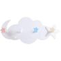 Aland Cloud Moon Star Wall Mount Hook Clothes Brush Storage Hanger Door Back Holder
