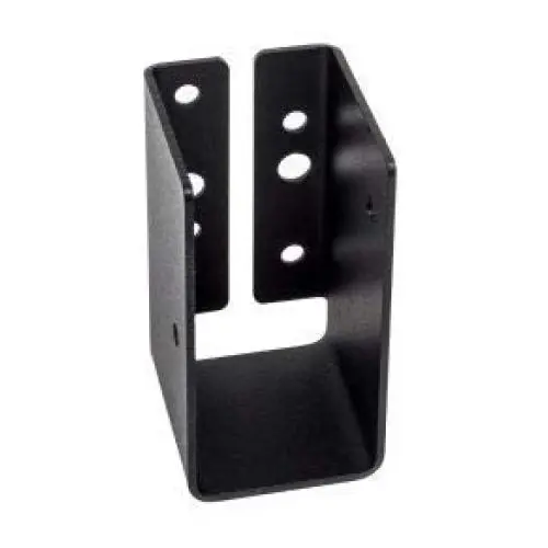 Simpson Strong-Tie APLH24 2 X 4 Concealed-Flange Light Joist Hanger Powder Coated Black - Pack of 12