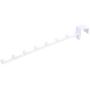 Bathroom Hanger Hook for Clothes Waved Waterfall Hanger Rack Garment Display Hook Wardrobe Clothing Storage Shelf Clothes Hanger 5pcs Random Color