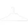 HANGERWORLD 20 Strong Extra Wide 18.11 Metal 13 Gauge White Galvanised Wire Clothes Garment Pants Bar Coat Hangers. HANGERWORLD 20 Strong Extra Wide 18.11 Metal 13 Gauge White Galvanised Wire Clothes Garment Pants Bar Coat Hangers.