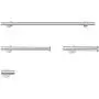 Towel Bar for Bathroom（4 pack/304 Stainless Steel） with 23.6'' Towel bar，Toilet Paper Holder，Hand Towel bar and Robe Hook | Bathroom Hardware Set