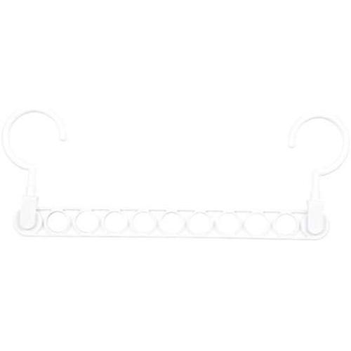 XINJIA Magic Clothes Hanger Organizer, Clothes Hanger with Double Hook,Nine-Hole Magic Hanger Creative Multi-Purpose Hanger Home Magic Storage Artifact Anti-Skid Drying Rack