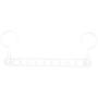 XINJIA Magic Clothes Hanger Organizer, Clothes Hanger with Double Hook,Nine-Hole Magic Hanger Creative Multi-Purpose Hanger Home Magic Storage Artifact Anti-Skid Drying Rack