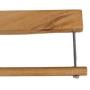 Pillowtex Wooden Pants Clothes Hangers - Set of 10 Natural Finish Hangers