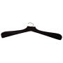 Walnut Finish Deluxe Coat Hanger (Set of 50)