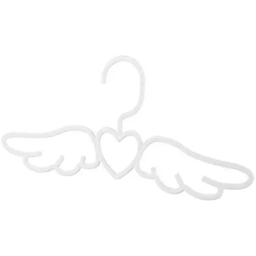Cabilock Clothes Hanger Overstriking Wing Shape Plastic Hanger Scarf Tie Holder Space-Saving Closet Organizer Clothes Hanger (Kid Style White) Cabilock Clothes Hanger Overstriking Wing Shape Plastic Hanger Scarf Tie Holder Space-Saving Closet Organizer Clothes Hanger (Kid Style White)