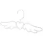 Cabilock Clothes Hanger Overstriking Wing Shape Plastic Hanger Scarf Tie Holder Space-Saving Closet Organizer Clothes Hanger (Kid Style White) Cabilock Clothes Hanger Overstriking Wing Shape Plastic Hanger Scarf Tie Holder Space-Saving Closet Organizer Clothes Hanger (Kid Style White)
