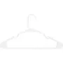 ZOYER Premium Plastic Hangers (20 Pack)- Durable & Strong Standard Hangers for Clothes - White ZOYER Premium Plastic Hangers (20 Pack)- Durable & Strong Standard Hangers for Clothes - White