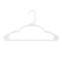 Plastic Clothes Hangers Ideal for Everyday Use, Clothing Hangers, Standard Hangers, White Hangers (30 Pack)