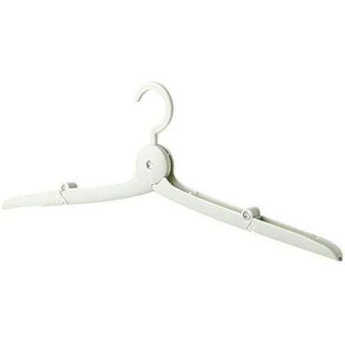 lzndeal Folding Travel Clothes Hangers PP Adjustable Shoulder Clothes Rack for Adult Children
