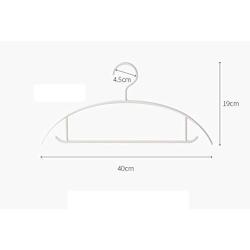 Nwn Seamless Hanger Clothes Hanging Household Plastic Non-Slip Clothes Drying Clothes Support (Size : 40)