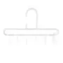 VIFERR Multi-Functional Belt Hanger Tie Clip Closet Clothes Storage Rack, Space-Saving Closet Hanger