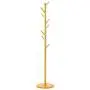 GTT-coat racks Wooden Tree Coat Rack, 8 Hooks - Super Easy Assembly NO Tools Required - Standing Coat Stand,Hallway Coat Hanger Hat Stand, for Handbag, Clothes & Accessories (Color : Wood Color)
