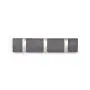 Umbra Flip Wall Mounted Floating Rack ? Modern, Sleek, Space-Saving Coat Hanger with 3 Retractable, Driftwood/Nickel Hook Umbra Flip Wall Mounted Floating Rack ? Modern, Sleek, Space-Saving Coat Hanger with 3 Retractable, Driftwood/Nickel Hook