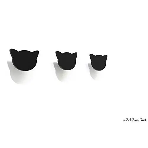 Modern Wall Hook Kitten - Kids Room decor, Coat Hook, Decorative Wall Hook, Wall Pegs, Wall Key Hanger, Kids Nursery Room