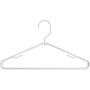 Tamor Plastics Corp. 6808/10WH.14 Cheerful Tubular Plastic Clothes Hanger (Pack of 10)