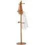 TD Rubber Solid Wood Coat Racks Landing Bedroom New Type Clothes Hanger Hangers Creative Bag Rack