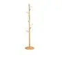 JZX Household Coat Rack Bedroom Creative Solid Wood Floor Hanger Simple Hanger Fashion Tree Porch Clothes Rack Modern/A
