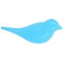 Mumusuki Creative Bird Decor Hook Wall Door Hanger Clothes Coat Hat Bags Towel Hanging Rack Holder(Sky Blue)