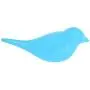 Mumusuki Creative Bird Decor Hook Wall Door Hanger Clothes Coat Hat Bags Towel Hanging Rack Holder(Sky Blue)