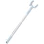 Closet Stick Pole,Closet Hook,Fashion Aluminum Alloy Telescopic Extending Reach Stick Clothes Poles/Rod/Hanger/Fork/Rail/Hooker/Stick for Clothes Rack/Closet/Ceiling/Shelf (Cerulean)